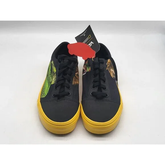 Vans National Geographic Animals Wom Size 5.5 Old Skool‎ Skateboarding Shoes